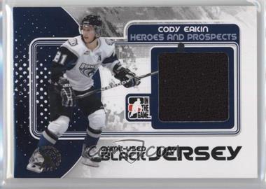 2010-11 In the Game Heroes and Prospects - Game-Used - Black Jersey Spring Expo #M-09 - Cody Eakin /1