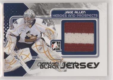 2010-11 In the Game Heroes and Prospects - Game-Used - Black Jersey #M-15 - Jake Allen