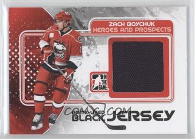 2010-11 In the Game Heroes and Prospects - Game-Used - Black Jersey #M-52 - Zach Boychuk