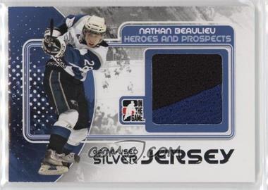 2010-11 In the Game Heroes and Prospects - Game-Used - Silver Jersey #M-32 - Nathan Beaulieu