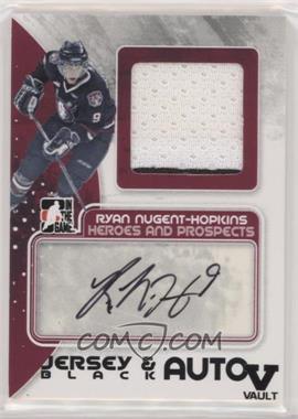 2010-11 In the Game Heroes and Prospects - Jersey & Auto - Black ITG Vault Black #MA-RNH - Ryan Nugent-Hopkins