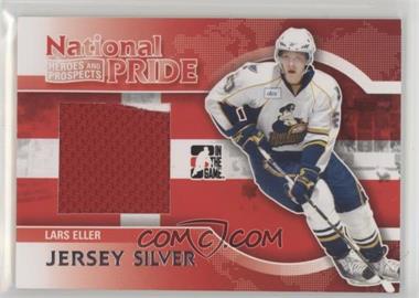 2010-11 In the Game Heroes and Prospects - National Pride - Silver Jersey #NATP-03 - Lars Eller