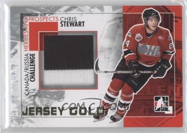 2010-11 In the Game Heroes and Prospects - Subway Series Game-Used - Gold Jersey #SSM-31 - Chris Stewart /10