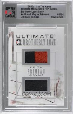 2010-11 In the Game Ultimate Memorabilia 10th Edition - Brotherly Love - Silver #_KPWP - Keith Primeau, Wayne Primeau /24 [Uncirculated]