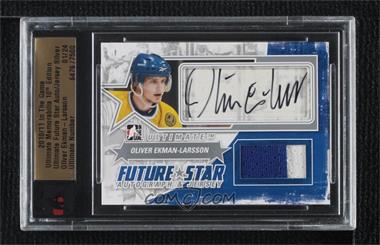 2010-11 In the Game Ultimate Memorabilia 10th Edition - Future Star Autograph and Jersey - Silver #_OLEL - Oliver Ekman-Larsson /24 [Uncirculated]