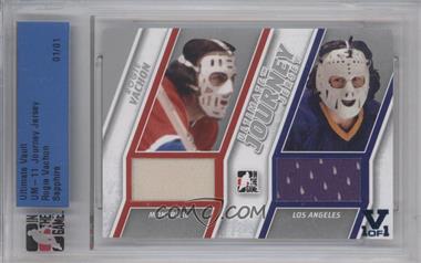 2010-11 In the Game Ultimate Memorabilia 10th Edition - Journey Jersey - Silver 14-15 ITG Ultimate Vault #_ROVA - Rogie Vachon /1 [Buyback]