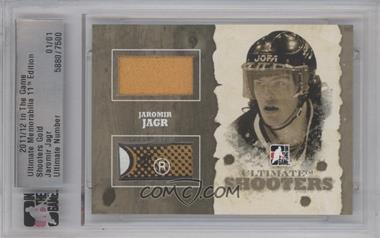 2010-11 In the Game Ultimate Memorabilia 10th Edition - Shooters - Gold #N/A - Jaromir Jagr /1