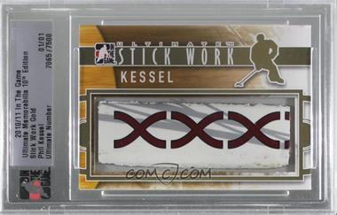 2010-11 In the Game Ultimate Memorabilia 10th Edition - Stick Work - Gold #_PHKE - Phil Kessel /1 [Uncirculated]