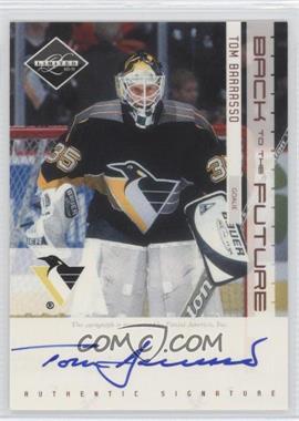 2010-11 Limited - Back to the Future - Signatures #15 - Marc-Andre Fleury, Tom Barrasso /25