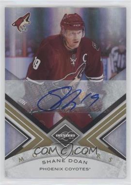 2010-11 Limited - [Base] - Gold Monikers #4 - Shane Doan /50