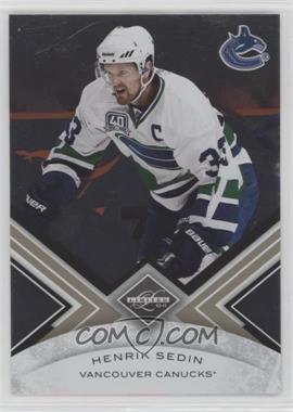 2010-11 Limited - [Base] #2 - Henrik Sedin /299 [Noted]