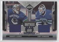 Roberto Luongo, Cory Schneider #/199