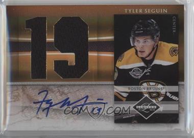 2010-11 Limited - Jumbo Materials - Jersey Numbers Signatures #2 - Tyler Seguin /49