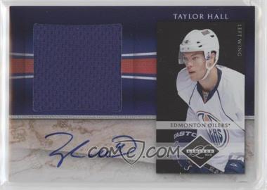 2010-11 Limited - Jumbo Materials - Signatures #11 - Taylor Hall /49