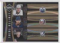 Taylor Hall. John Tavares, Steven Stamkos #/10