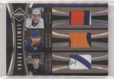 2010-11 Limited - Limited Trios - Materials Patches #HTS - Taylor Hall. John Tavares, Steven Stamkos /10