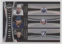 Taylor Hall. John Tavares, Steven Stamkos #/25