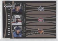 Drew Doughty, P.K. Subban, Zach Bogosian #/199