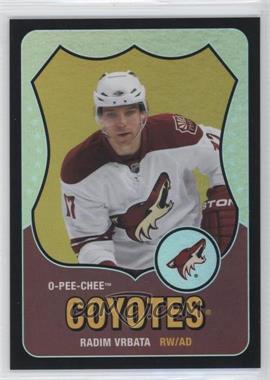 2010-11 O-Pee-Chee - [Base] - Black Rainbow Retro #143 - Radim Vrbata /100