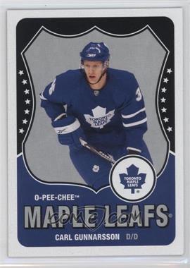 2010-11 O-Pee-Chee - [Base] - Retro Blank Back #_CAGU - Carl Gunnarsson