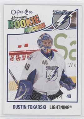 2010-11 O-Pee-Chee - [Base] #521 - Marquee Rookies - Dustin Tokarski