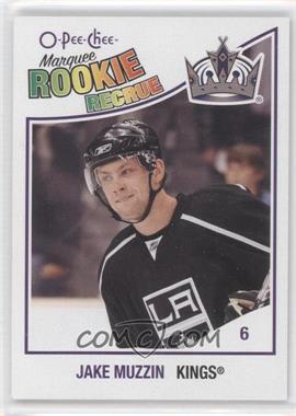 2010-11 O-Pee-Chee - [Base] #524 - Marquee Rookies - Jake Muzzin