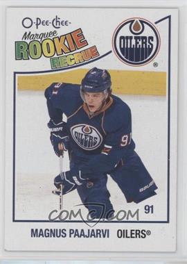 2010-11 O-Pee-Chee - [Base] #550 - Marquee Rookies - Magnus Paajarvi [EX to NM]