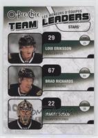 Loui Eriksson, Brad Richards, Marty Turco