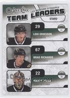 Loui Eriksson, Brad Richards, Marty Turco