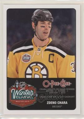 2010-11 O-Pee-Chee - Winter Classic #WC-11 - Zdeno Chara