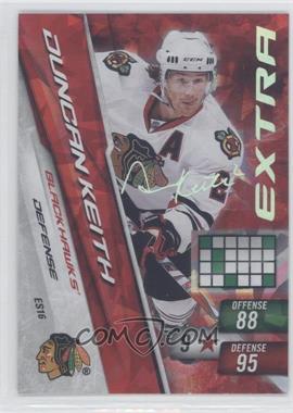 2010-11 Panini Adrenalyn XL - Extra Signature #ES16 - Duncan Keith