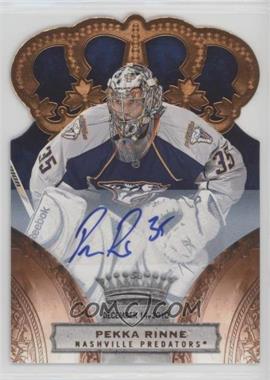 2010-11 Panini Crown Royale - [Base] - Premiere Date Signatures #55 - Pekka Rinne /100