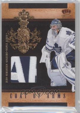 2010-11 Panini Crown Royale - Coat of Arms #30 - Jean-Sebastien Giguere /25