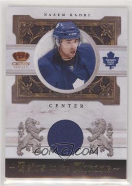 2010-11 Panini Crown Royale - Heirs to the Throne - Material #NK - Nazem Kadri /250