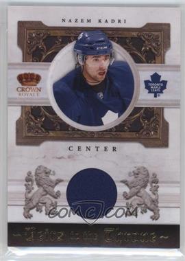 2010-11 Panini Crown Royale - Heirs to the Throne - Material #NK - Nazem Kadri /250