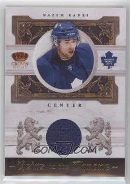 2010-11 Panini Crown Royale - Heirs to the Throne - Material #NK - Nazem Kadri /250