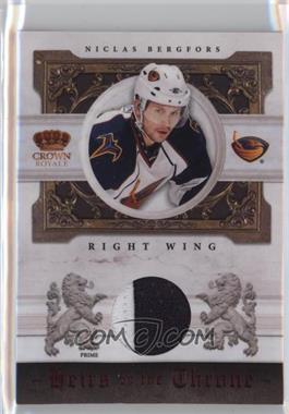 2010-11 Panini Crown Royale - Heirs to the Throne - Prime #NB - Niclas Bergfors /45