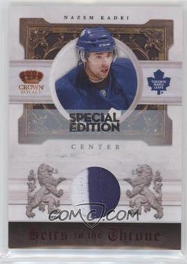 2010-11 Panini Crown Royale - Heirs to the Throne - Prime #NK - Nazem Kadri /50