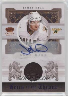 2010-11 Panini Crown Royale - Heirs to the Throne - Signature Materials #JN - James Neal /50