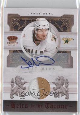 2010-11 Panini Crown Royale - Heirs to the Throne - Signature Prime Materials #JN - James Neal /10