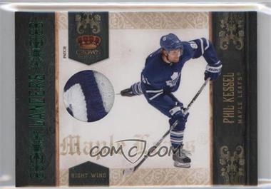 2010-11 Panini Crown Royale - Lancers - Patches #16 - Phil Kessel /25