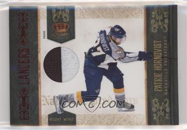 2010-11 Panini Crown Royale - Lancers - Prime #21 - Patric Hornqvist /50