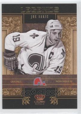 2010-11 Panini Crown Royale - Legends #8 - Joe Sakic