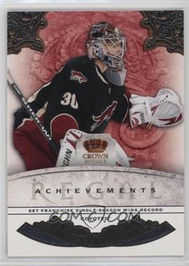 2010-11 Panini Crown Royale - Regal Achievements #4 - Ilya Bryzgalov /499