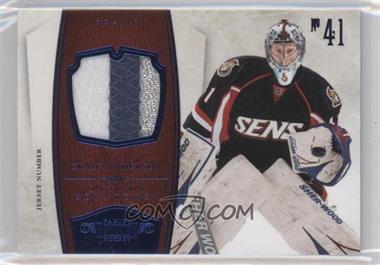 2010-11 Panini Dominion - [Base] - Jerseys Jersey Number Prime #66 - Craig Anderson /25
