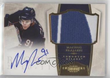 2010-11 Panini Dominion - [Base] - Rookie Signatures Gold Patch #238 - Magnus Paajarvi /10