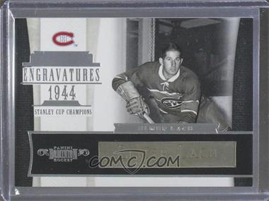 2010-11 Panini Dominion - Engravatures #17 - Elmer Lach /10