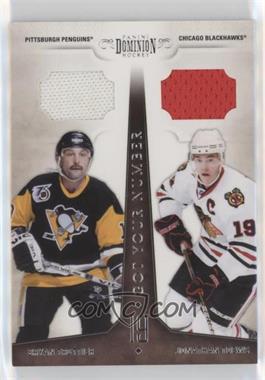 2010-11 Panini Dominion - Got Your Number - Memorabilia #10 - Bryan Trottier, Jonathan Toews /99