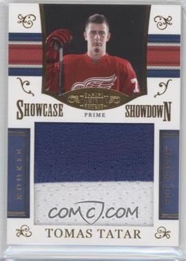 2010-11 Panini Dominion - Rookie Showcase Showdown Colossal Materials - Prime #3 - Tomas Tatar /75