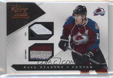 2010-11 Panini Luxury Suite - [Base] - Jersey Number/Stick #18 - Jersey - Paul Stastny /50